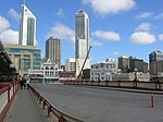Horseshoe Biridge and Perth skyline 2006